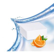 Déshumidificateur WENKO Cube 500g absorbeur d'humidité orange bloc rechargeable avec chlorure de calcium 6 x 500g idéal pour lutter contre l'humidité