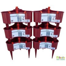 Réservoir Lot de 6 Réservoirs 2L pour tuteur cerise