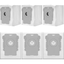6er-Pack Staubsaugerbeutel für Roomba i7, i7+, i7Plus, i8, i8+, i3, i3+, i4, i4+, i6, i6+, j7, j7+, s9, s9+, s9Plus. Clean Base-Ersatzbeutel für