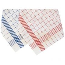 Lot de 6 torchons 50x70 polycoton