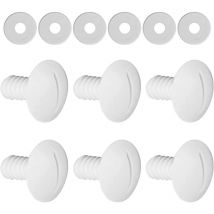 Lot de 6 vis de roue de piscine de rechange pour nettoyeur de piscine 180 280 C55 avec rondelles supplémentaires, pièces de rechange C55 C-55