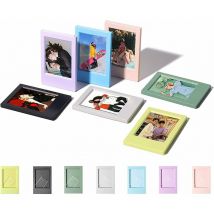 Csparkv - Lot de 7) Mini cadre photo Polaroid 3 pouces - Ensemble de cadres photo pour Polaroid et Instax Mini Evo/12/11/9/8/7+ Film - Cadre photo