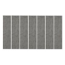 Decoon - Lot De 7 Panneaux Muraux Tasseaux Bois 120 X 30 X 1,9 Cm - Tête De Lit - Lamelles Décor Marbre Gris / Feutrine Noir - 2,52m²