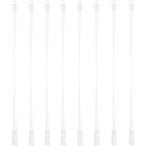 Lot de 8 baguettes de store vertical en plastique pour stores vénitiens