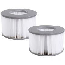Lot de 8 cartouches filtrantes de rechange pour piscine gonflable Mspa, jacuzzi--MSPA,FD2089