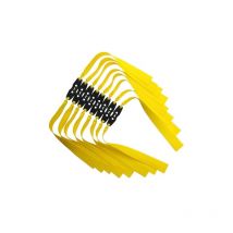 Yzmrbdqc - Lot de 8 élastiques élastiques de remplacement pour fronde plate élastique de chasse élastique élastique (épaisseur 0,75 mm)