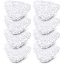 Bluedeer - Lot de 8 Housses de Rechange pour Nettoyeur à vapeur Vileda Steam & Vileda Steam Plus, Accessoire Balai Vapeur Microfibre compatible avec