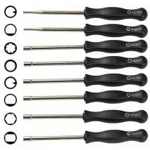 Basetbl - Lot De 8 Outil De Réglage Du Carburateur, 2 Cycles La Plupart Des Moteurs De Tournevis Pour Carburateur Nettoyage Moteur Réparation Convient
