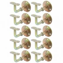 Lot de 8 Supports de rampe coudés réglables srr simpson
