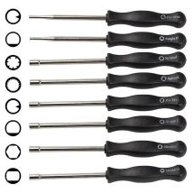 Yzmrbdqc - Lot de 8 tournevis de carburateur ensemble d'outils de réglage de carburateur pour trononneuse Weed Eater Troy Bilt etc brosse et