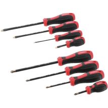 Autobest - Lot de 8 Tournevis lame S2 plats et cruciformes