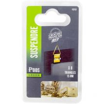 Accroche Tableau 8trian. 15mm Crochet Francais 1212