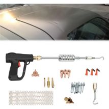Lot de 81 Accessoires de Spotter pour réparation de carrosserie kit de réparation de Bosses kit de réparation de Voiture avec Pistolet à soudage Dent