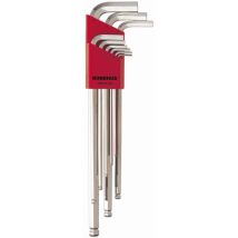 Lot De 9 Clés À Bille Briteguard En Métrique 1,5-10mm Bondhus 17099