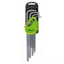 Lot de 9 Clés mâle torx percées