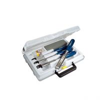 0-16-130 ciseau a bois abs - poignée polypropylène - protection de lame - lame en acier forgé - mallette de transport - - Stanley