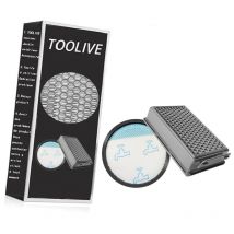 Toolive - Lot de filtres hepa de rechange pour aspirateur Rowenta Compact Power xxl RO4811EA RO4871EA RO4855EA RO4826EA