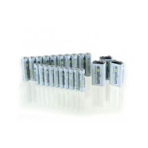 Lot de piles x10 aa LR6 + x10 aaa LR3 + x3 6LR61 9V Exalium