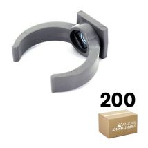 Lot de 200 Colliers lyre Ø50 First Plast