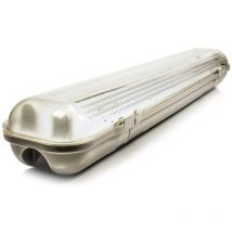 Lot de x8 Boitiers Etanches IP65 150cm pour 2x Tubes LED T8