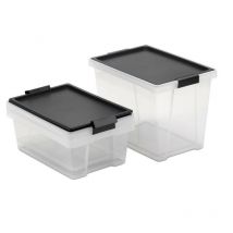 Lote cajas mult. 2X7L+1X15L negro tatay