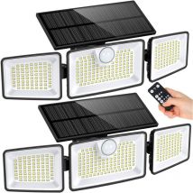 Lote de 2 focos solares H11cm gleamax