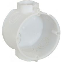 F-tronic - Lote de 25 cajas de encastrar para escalera compatible caja de empalme profundidad 61 mm-diámetro : soporte /60 mm