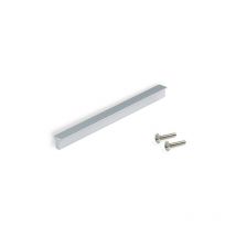 Tirador para mueble Dublin, intereje 64 mm, Anodizado mate, Aluminio, 25 un - - Emuca