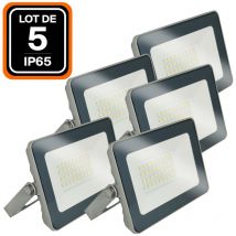 Juego de 5 Foco LED 20W ProLine blanco neutro 4000K de alto brillo