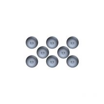 Lote de 8 almohadillas adhesivas de nido de abeja, SCOTCH, diámetro 19 mm, color gris SCOTCH