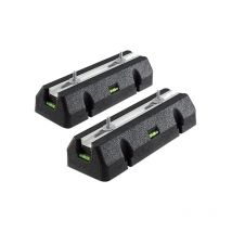 Martigrap - Lots de 2 supports de sol anti-vibrations rubber - 450 x 163 x 98 mm - Arcanaute