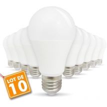 Lotto di 10 lampadine a led E27 11W 4000K bianco naturale
