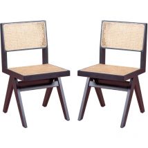 Lotto di 2 sedie - Compass - Nero - Nest Dream