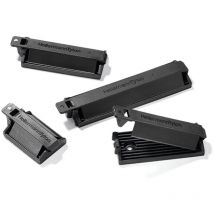 Set di 25 clip con coperture per cavi 25x56,5mm Hellermanntyton