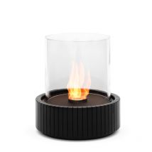 Planika - Lotus Braciere da tavolo a bioetanolo Lotus - Braciere senza fumo per interni ed esterni - Braciere portatile a bioetanolo - Durata fino a