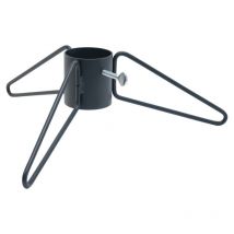 Pied de sapin 3 pieds fer rond anthracite tube 7 cm - Louis Moulin
