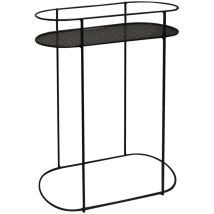 Support Plantes Et Aromatiques Sur Pied 60 X 24 X 80 Cm Anthracite