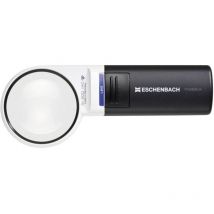 Eschenbach 15115 Loupe à main avec éclairage LED Grossissement: 5 x Lentille: (Ø) 58 mm