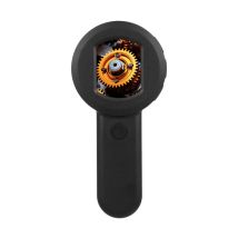 Lifcausal - Loupe numérique avec écran ips de 2,0 pouces Loupe 100X avec loupe lumineuse pour la lecture Lumières blanches et violettes Compatible