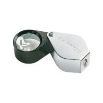 Loupe pliante de précision, Grossissement : 6 fois, ø de la lentille 21 mm