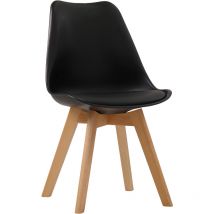 Lpd Furniture - Louvre Chair Black (Pack of 2)