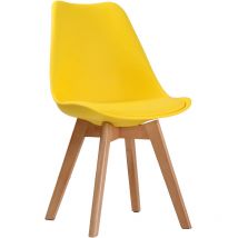 Lpd Furniture - Louvre Chair Yellow (Pack of 2)