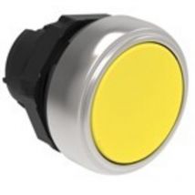 Pulsante Rasato Giallo ( Lovato cod. LPCB105 )