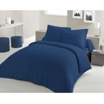 Lovely Home Deckenset Bettwäsche Set Blau 220x240 Cm