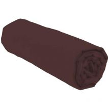 Lovely Home Lh71601 Spannbetttuch Schokoladenbraun 25 Cm