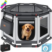 Lovpet - Corral para cachorros para interior y exterior Corral para cachorros Jaula para perros Tejido Oxford Corral para animales pequeños Perros