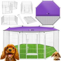 Parc pour chiots Enclos pour chiots Parc pour chiens Parc pour animaux Chiens avec porte et parc résistant aux intempéries Pour chien chat chiot