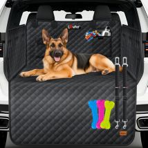 Lovpet - Protección del maletero del coche perro acolchado con protección lateral y borde de carga universal alfombra de protección del maletero del