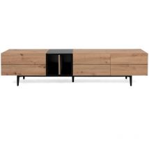 Les Tendances - TV-Möbel mit 3 Türen und 2 Ablagen l 195 cm - Nola