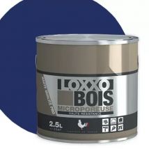 Peinture Bois Loxxo Bleu nocturne 2,5 l